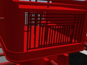 carnival ride octopus 3D Model