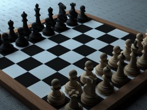 chess board 3D Model