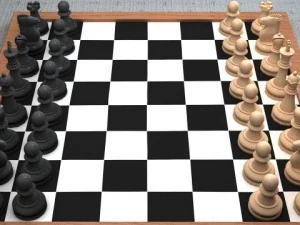 chess board 3D Model