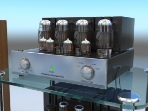 tube amplifier 3D Модель