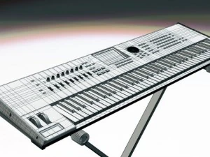 yamaha motif xf7 3D Model