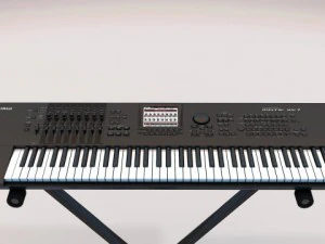 yamaha motif xf7 3D Model