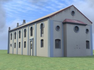 synagogue 3Dモデル