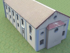 synagogue 3Dモデル