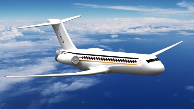 airplane Modelo 3D .c4d .max .obj .3ds .fbx .stl .blend 