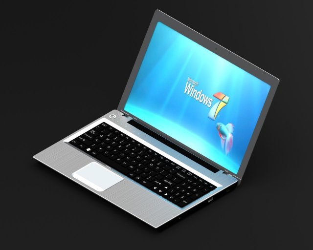 laptop 3D 모델 .c4d .max .obj .3ds .fbx .stl .blend 