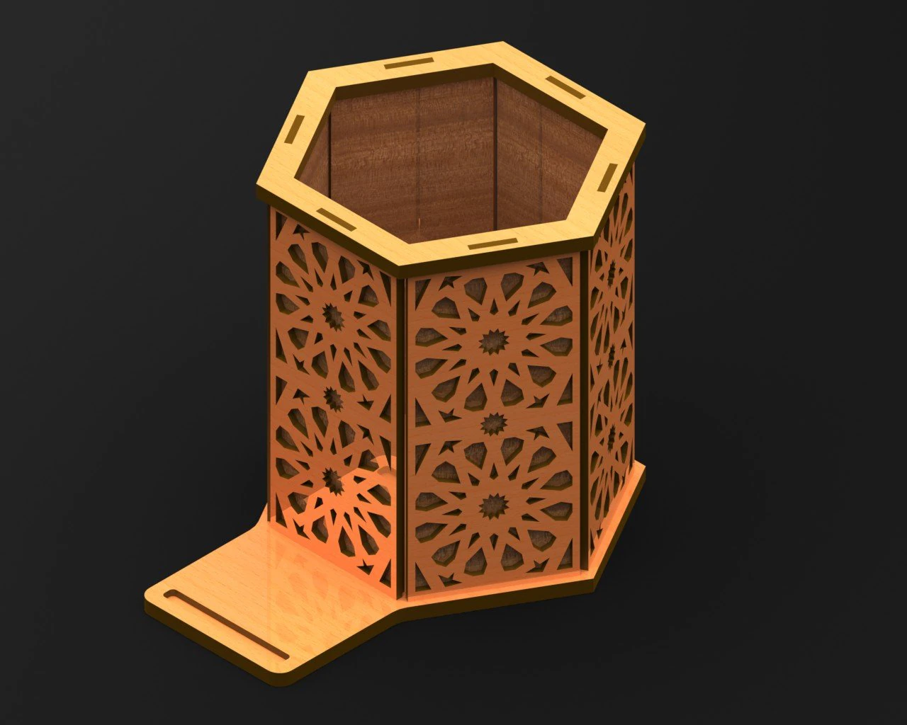 pens  iphone holder 3D Model .c4d .max .obj .3ds .fbx .stl .blend 