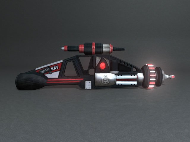 dr horribles death ray 3D Model .c4d .max .obj .3ds .fbx .stl .blend 