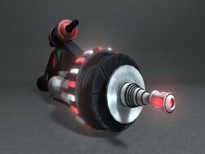 dr horribles death ray 3D Model