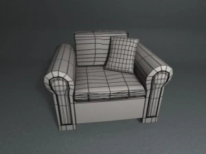 comfyredchair 3D Model