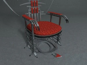 dragon throne 3D Model