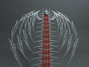 dragon throne Modelo 3D