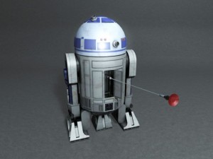 r2d2 3D-Modell