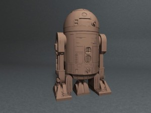 r2d2 3D-Modell