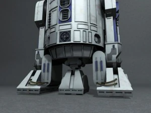 r2d2 3D Model