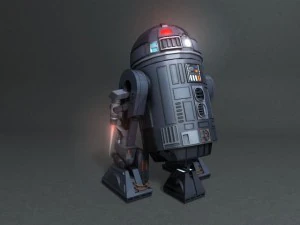 d2v2  darth vader droid 3D Model