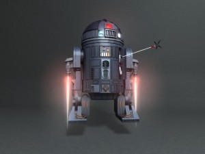 d2v2  darth vader droid Modelo 3D