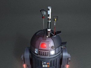d2v2  darth vader droid Modelo 3D