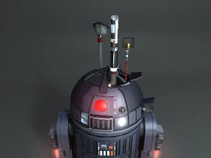 d2v2  darth vader droid 3D Model