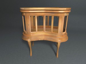 victorian serving table 3D-Modell