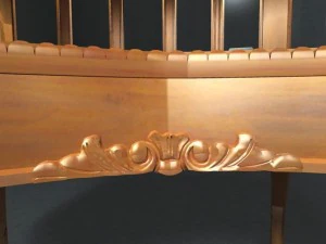 victorian serving table 3D Model