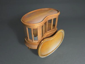 victorian serving table 3D Model