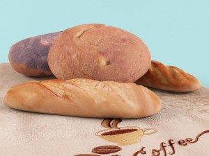 bread on the towel 3D Модель