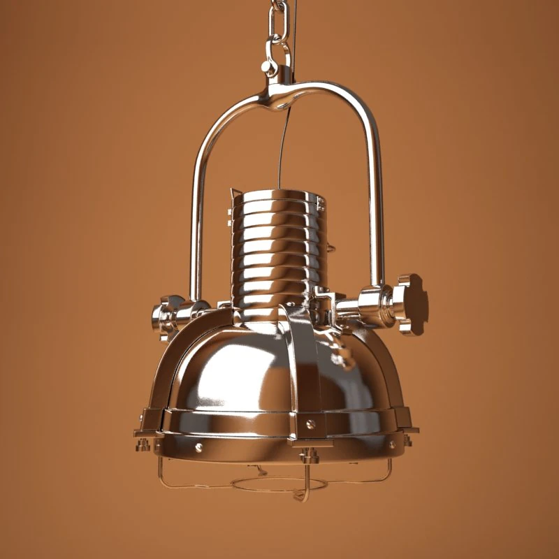 hanging lamp jambo 3D Model .c4d .max .obj .3ds .fbx .stl .blend 