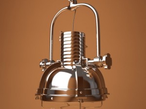 hanging lamp jambo 3D Model