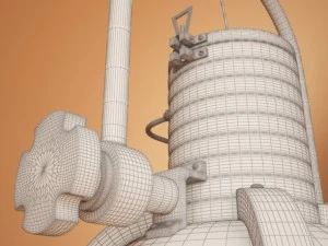 hanging lamp jambo 3D Model