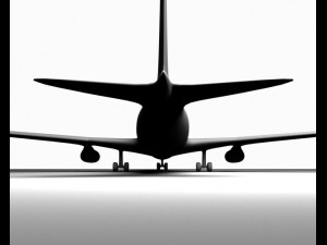 plane without texture 3D Model
