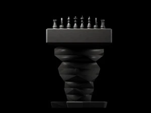 Schachtisch 3D Modell