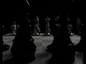 chess table 3D Model