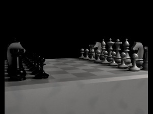 chess table 3D Модель