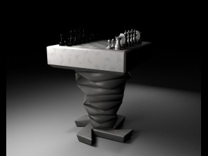 chess table 3D Модель
