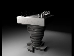 chess table 3D Model