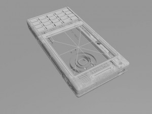 sony ericsson p1i 3D 模型