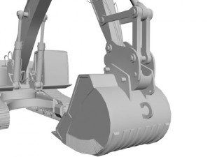 excavator 3Dモデル