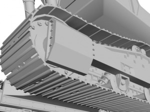 excavator 3Dモデル