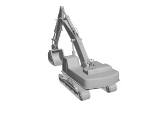 excavator 3Dモデル
