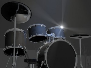drums Model 3D