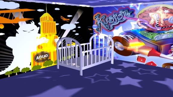 bedroom 3D Model .c4d .max .obj .3ds .fbx .stl .blend