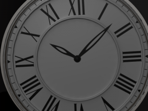 clock 3D-Modell