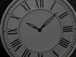 clock 3D Model