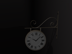 clock 3D-Modell