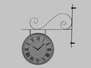 clock 3D Model