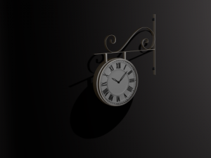 clock 3D-Modell