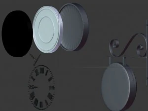 clock 3D Model