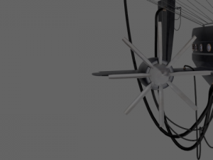 airship 3D-Modell