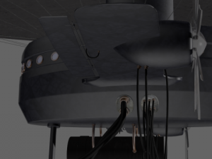 airship 3D-Modell